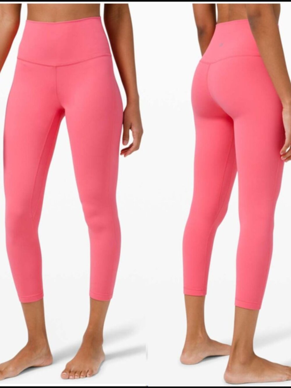 Women's Lululemon Align Leggings 25" - Guava Pink-W5CTCS-Size 10